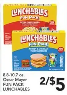 Pete's Fresh Market Oscar Mayer Lunchables Fun Pack offer