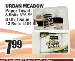 Key Food Urban meadow paper towel offer