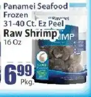 Key Food Panamei Seafood Frozen Raw Shrimp offer