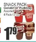 Key Food Snack pack gelatin or pudding offer