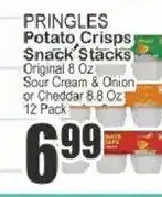 Key Food Pringles potato crisps snack stacks offer