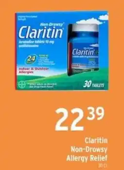 Brookshire's Claritin Non-Drowsy Allergy Relief offer