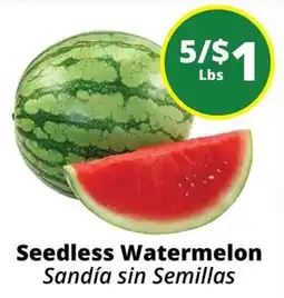 Rancho Markets Seedless Watermelon offer