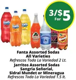 Rancho Markets Fanta Assorted Sodas offer