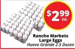 Rancho Markets Rancho Markets Large Eggs offer