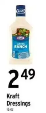Brookshire's Kraft dressings offer