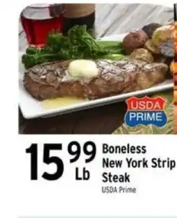 Brookshire's Boneless New York Strip Steak offer