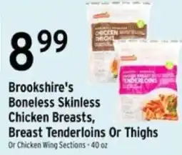 Brookshire's Brookshire's Boneless Skinless Chicken Breasts, Breast Tenderloins Or Thighs offer