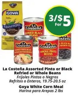 Rancho Markets La Costeña Assorted Pinto or Black Refried or Whole Beans offer