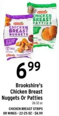 Brookshire's Brookshire's Chicken Breast Nuggets Or Patties offer