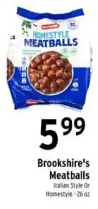 Brookshire's Brookshire's Meatballs offer