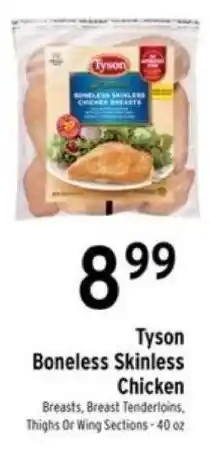 Brookshire's Tyson Boneless Skinless Chicken offer