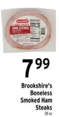 Brookshire's Brookshire's Boneless Smoked Ham Steaks offer