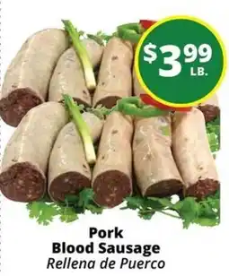 Rancho Markets Pork Blood Sausage offer