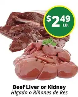 Rancho Markets Beef Liver or Kidney offer