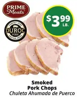 Rancho Markets Prime Meats Smoked Pork Chops offer