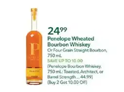 Publix Penelope Wheated Bourbon Whiskey offer
