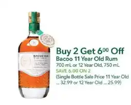 Publix Bacoo Rum offer