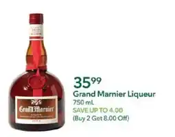 Publix Grand Marnier Liqueur offer