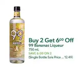 Publix 99 Bananas Liqueur offer