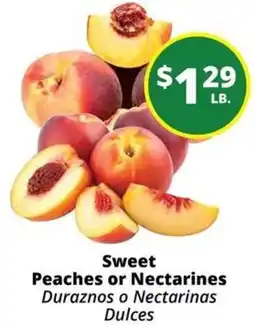 Rancho Markets Sweet Peaches or Nectarines offer