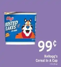 Brookshire's Kellogg's Cereal In A Cup offer