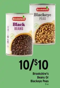 Brookshire's Brookshire's Beans Or Blackeye Peas offer