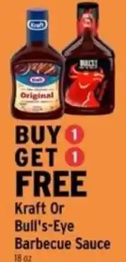 Brookshire's Kraft Or Bull's-Eye Barbecue Sauce offer