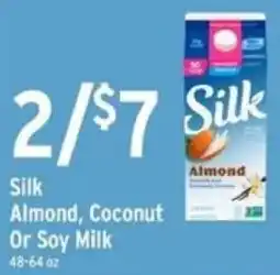Brookshire's Silk Almond, Coconut Or Soy Milk offer