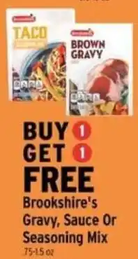 Brookshire's Brookshire's Gravy, Sauce Or Seasoning Mix offer