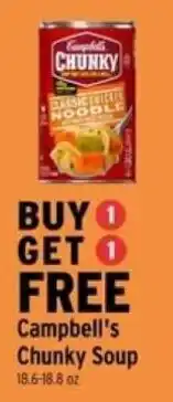 Brookshire's Campbell's Chunky Soup offer