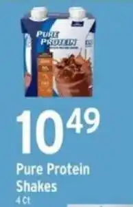 Brookshire's Pure Protein Shakes offer