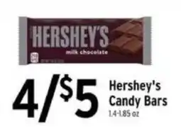Brookshire's Hershey's candy bars offer
