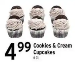 Brookshire's Cookies & Cream Cupcakes offer