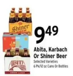 Brookshire's Abita, Karbach Or Shiner Beer offer