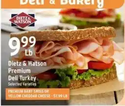 Brookshire's Dietz & Watson Premium Deli Turkey offer