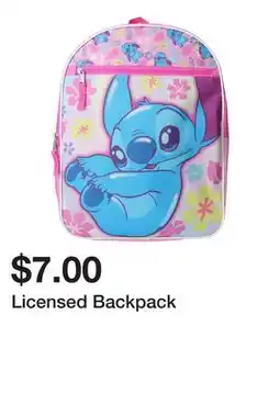 Five Below Licensed Backpack offer