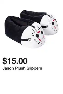 Five Below Jason Plush Slippers offer