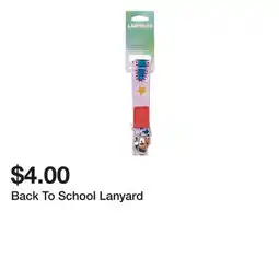 Five Below Back To School Lanyard offer