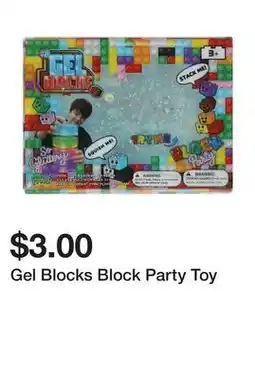 Five Below Gel Blocks Block Party Toy offer