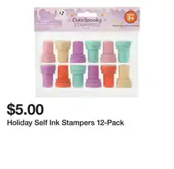 Five Below Holiday Self Ink Stampers 12-Pack offer