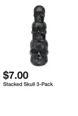 Five Below Stacked Skull 3-Pack offer