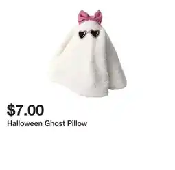 Five Below Halloween Ghost Pillow offer