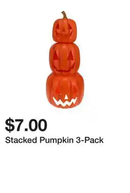Five Below Stacked Pumpkin 3-Pack offer