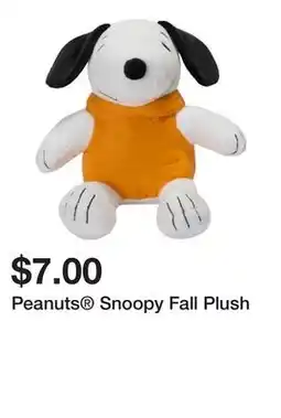 Five Below Peanuts Snoopy Fall Plush offer