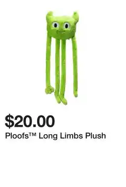 Five Below Ploofs Long Limbs Plush offer