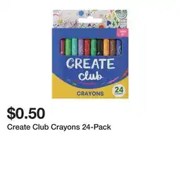 Five Below Create Club Crayons 24-Pack offer