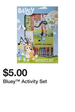 Five Below Bluey Activity Set offer
