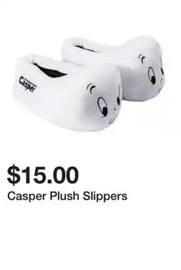 Five Below Casper Plush Slippers offer