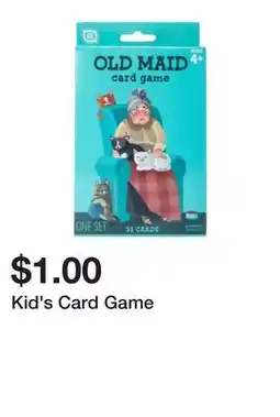 Five Below Kid's Card Game offer